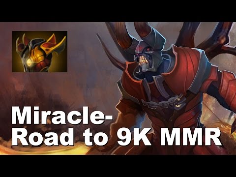 Miracle- vs Badman - Road to 9K MMR Dota 2
