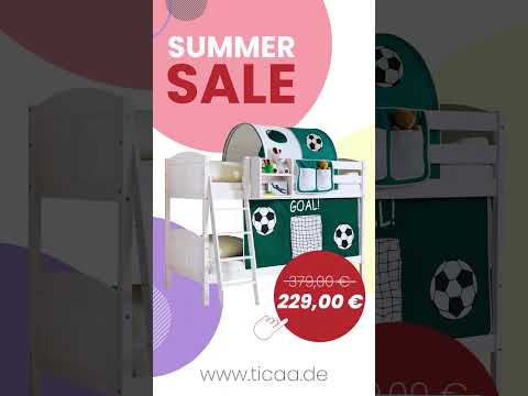 Stark reduzierte Kinder- und Babymöbel Summer Sale #home#kinderbett #hausbett #kindermöbel #baby