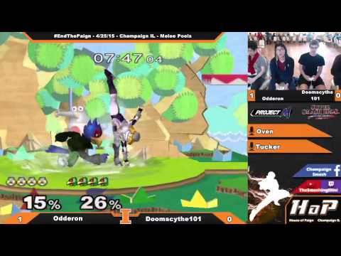[End the Paign] Odderon (SheiK) vs Doomscythe101 (Falco) Melee Pools