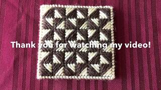 Plastic Canvas Coaster #4