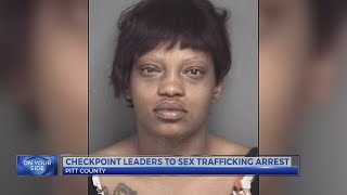 FIRST ON 9: Pitt Co. check point nabs fugitive wanted for sex trafficking of a child
