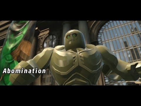 LEGO Marvel Super Heroes 100% Walkthrough Part 1 - Sand Central Station (Sandman Boss Fight)