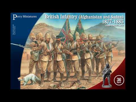 Perry Miniatures Afghanistan and Sudan British Infantry Review