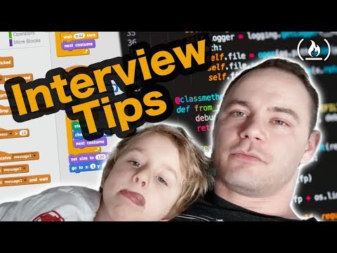 Interview Tips from a Senior Software Engineer and a 4 year old