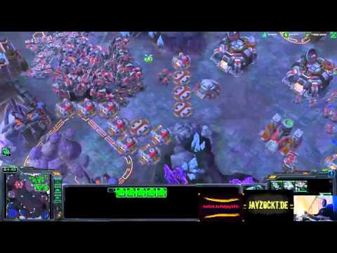 Terran vs. Protoss NA-Ladder StarCraft 2 Mech Play :: JayZockt.de ::