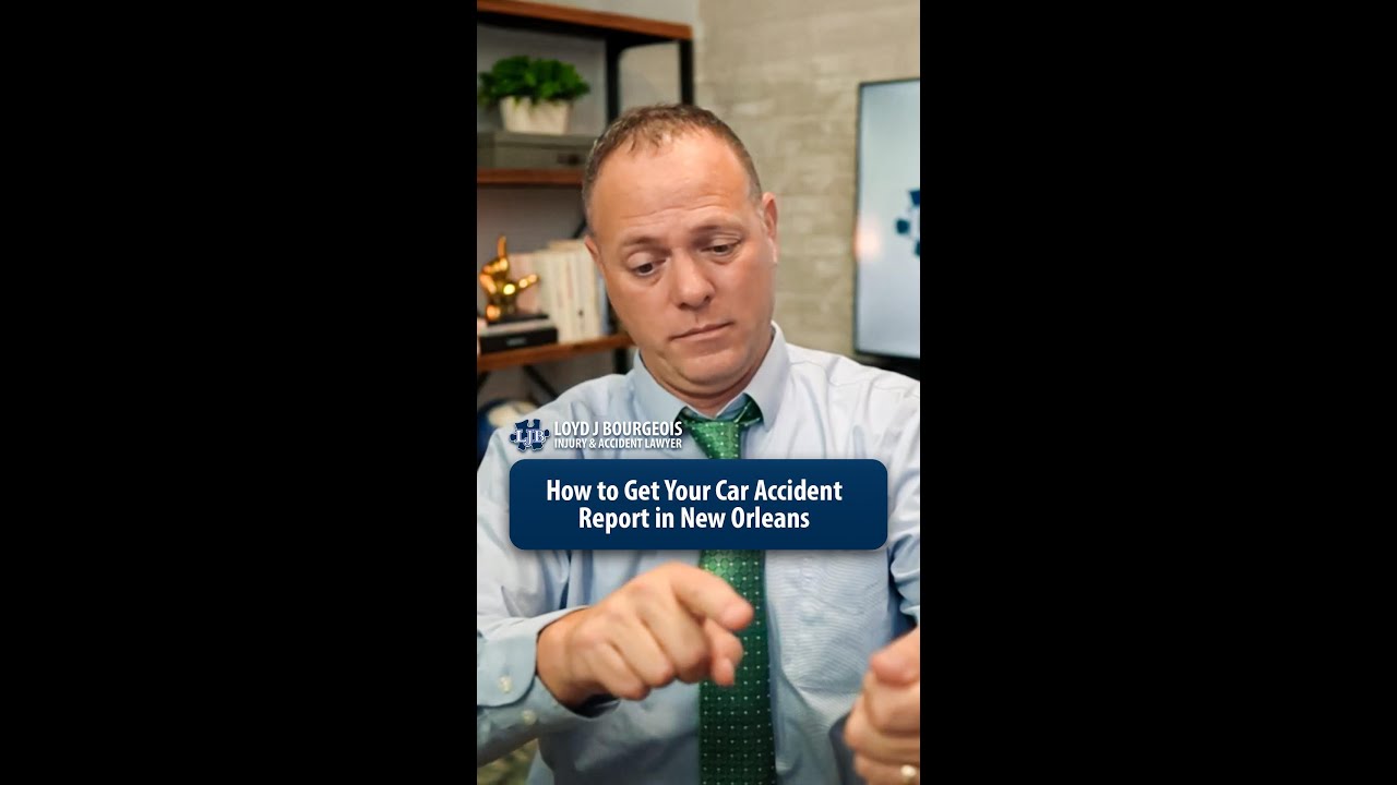How To Get Your Crash Report in Orleans Parish