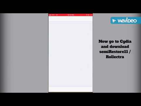 How to unjailbreak The Electra jailbreak (no computer )