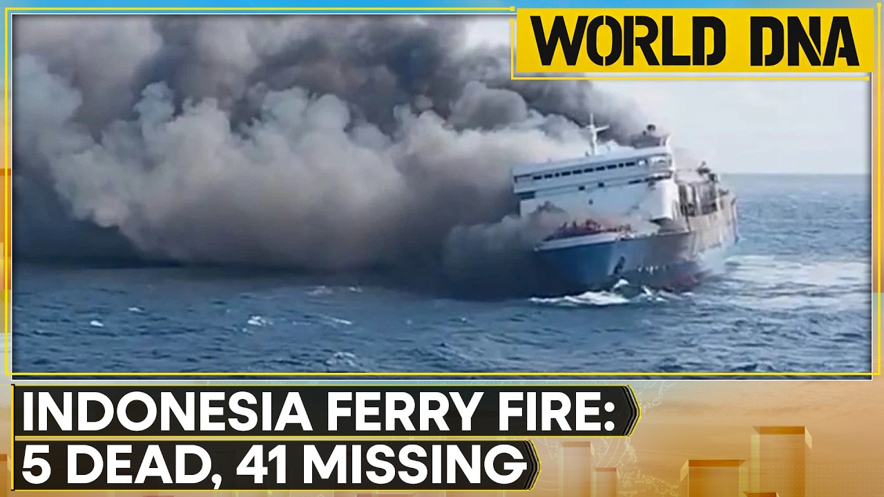 Indonesia Ferry Disaster: Deadly Indonesia Ferry Blaze Sparks Major Rescue Mission | WION World DNA