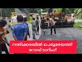 PUDUKAD NEWS Tarring on Nanthikara Mapranam Road in heavy rains led to protests