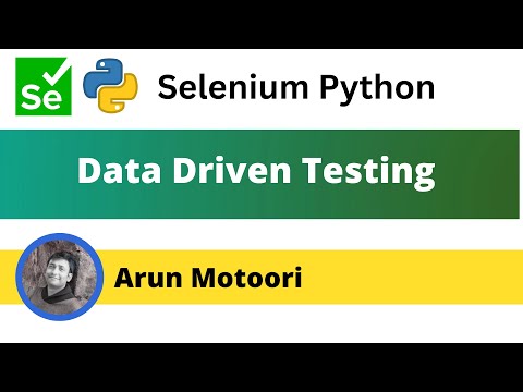 6 Data Driven Testing In Bdd Behave Selenium Python