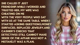 She called it just friendship.While I worked and trusted her,my wife was cheating on mewith the 