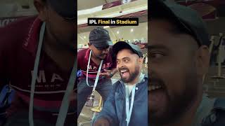 IPL Final in Stadium | Chennai Win | #shorts  | Kushal Mistry