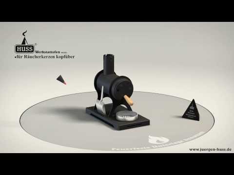 " WERKSTATTOFEN KLEIN " für Räucherkerzen - Aus dem Erzgebirge