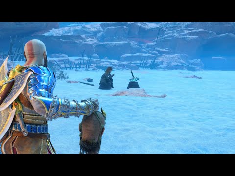 God of War Ragnarök - Thrúd Inherits Thor's Hammer Mjölnir Secret Scene - "I'll Make You Proud, Dad"