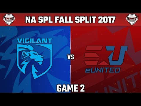 SMITE Pro League Fall Split Week 5 EU 2017 - eUnited vs. Team Vigilant (Game 2)
