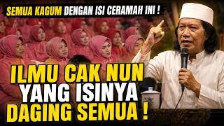 Download lagu CAK NUN'S WISDOM THAT IS PURE SUBSTANCE! A Lecture That Amazes Everyone! mp3