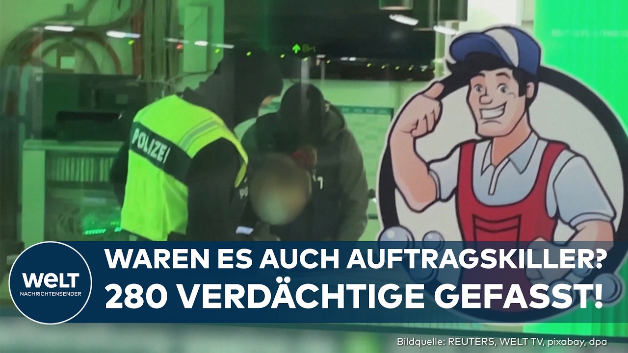 EUROPOL DECKT AUF: War das das größte Auftragskiller-Netzwerk Europas? 280 Festnahmen!