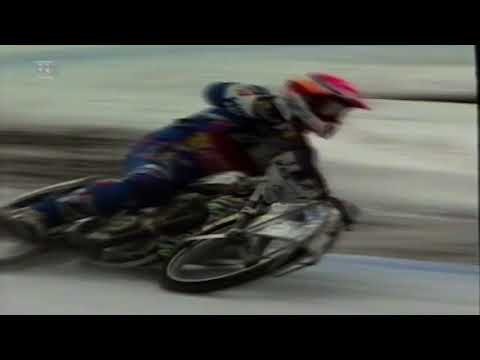 Iceracing: Semi-finale individual World Championship Inzell (Germany) - 12-02-1995