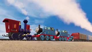 CASEY JR VS THOMAS - COAL HOPPER - LONE PINE BRANCH - THE DESERT! - TRAINZ RAILROAD SIMULATOR