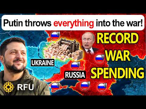 Russia’s military budget hits an all-time high as the economy struggles to keep up
