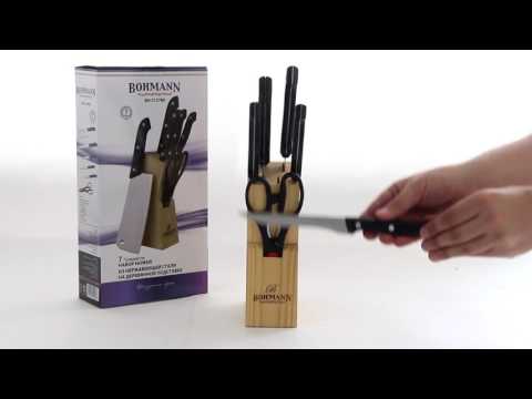 Миниатюра изображения товара Набор ножей Bohmann BH-5127BK