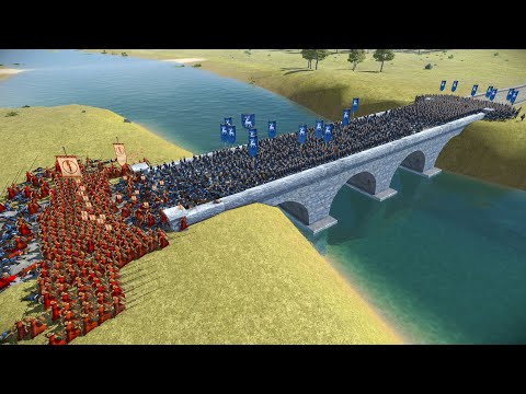 300 SPARTANS vs 3000 BRITONS - Total War ROME REMASTERED