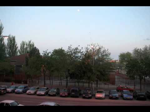 Anochecer en Fuenlabrada