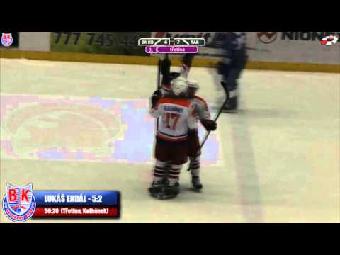 Sestřih zápasu 31. kola BK Havlíčkův Brod - HC Tábor (5:2)