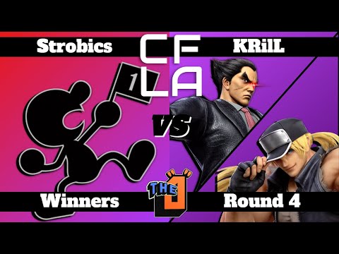 Strobics (Mr. Game & Watch) vs. KRilL (Kazuya/Terry) - WR4 | CFL Arcadian SSBU (5/30/2022)