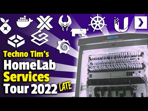 Techno Tim HomeLab Services Tour (Late 2022) - What am I Self-Hosting in my HomeLab?