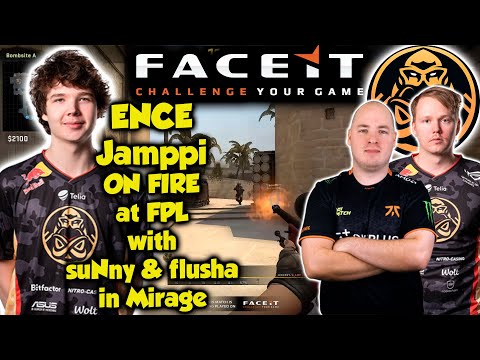 ENCE Jamppi ON FIRE at FPL with suNny & flusha
