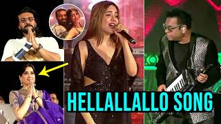 Hellallallo Live Singing | Rakshita Suresh | Ar Rahman | Peddi Ki Aawaz Grand Launch event | FL MQDEFAULT Thumbnail