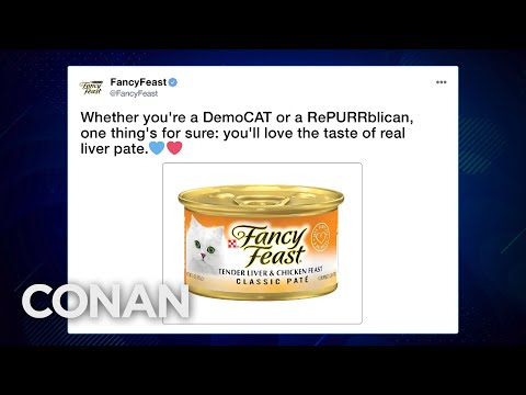 品牌正試圖用他們的推特來治癒國家 - CONAN on TBS頻道 (Brands Are Trying To Heal The Nation With Their Tweets - CONAN on TBS)
