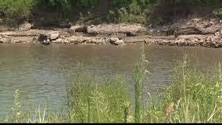 Police discover burning human remains video