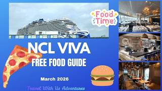 🍽️ ALL FREE FOOD on Norwegian Viva | Full Complimentary Dining Guide