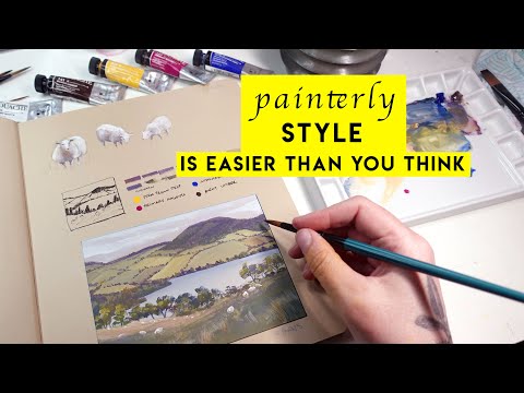 Painterly Techniques with Gouache ✶ MY TOP 3 TIPS