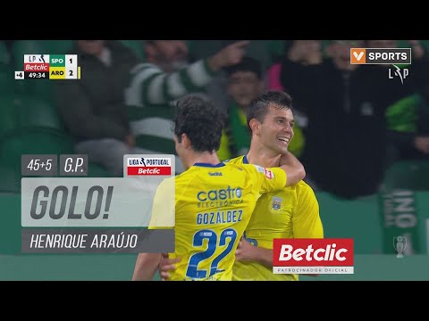 Golo Henrique Araújo: Sporting 1-(2) Arouca (Liga 24/25 #22)