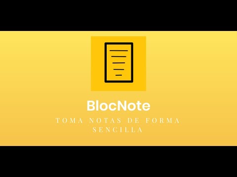 BlocNote: Fast notes
