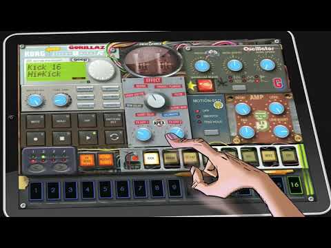 Gorillaz - Korg iElectribe Tutorial 2