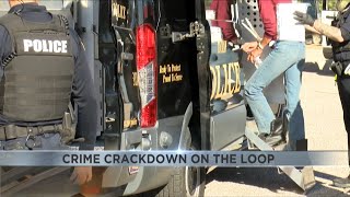 TPD conducts crime crackdown on the Loop