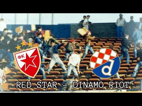 The Most Peaceful Football Match in the Balkans - Red Star vs Dinamo Zagreb RIOT