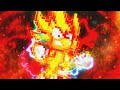 Super Sonic 2/Cyber Super Sonic transformation Sprite Animation