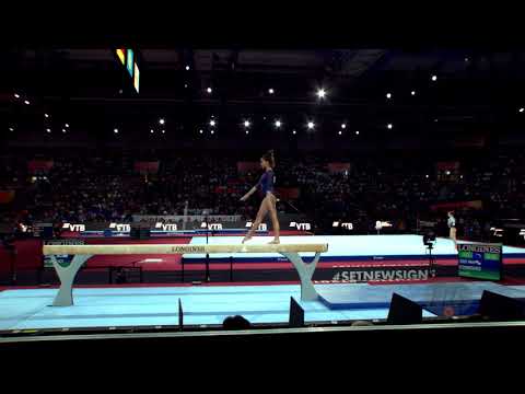 RODRIGUEZ Laura (PAN) - 2019 Artistic Worlds, Stuttgart (GER) - Qualifications Balance Beam