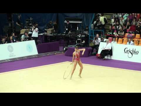 Adisa Bjelic, Bosnia and Herz., hoop. Grand Prix Moscow 19.02.2016