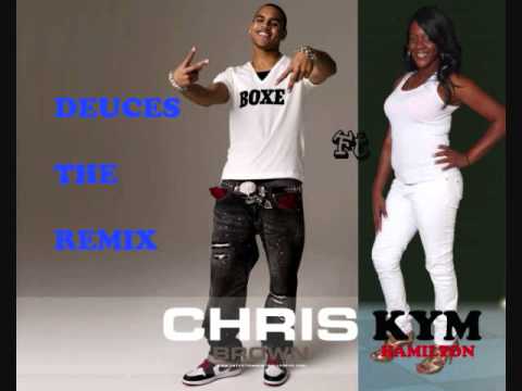 GAZA KIM -Chris Brown ft Kym Hamilton and Tyga - Deuces Remix
