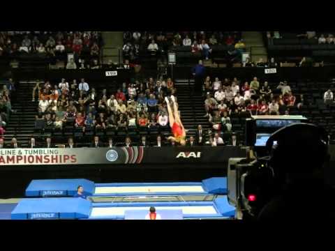 Zhong Xingping Final CHN,Trampoline World Championships 2014