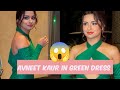 4k Avneet Kaur In Green Dress Avneet Kaur Hot Avneet Kaur Clevage