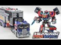 메탈카드봇 헤비아이언 셋업 트레일러 트럭 로봇 변신 Metal Cardbot Heavy Iron Tr