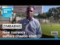 Zimbabwe's new currency suffers chaotic start • FRANCE 24 English