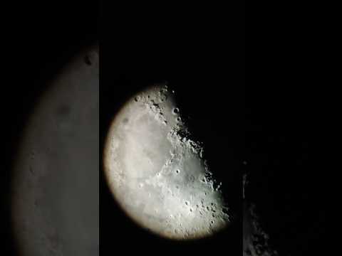 La Luna con telescopio Mak 127 de skywatcher y ocular 10mm desde Rivas Vaciamadrid, Madrid.